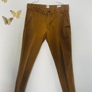 Casual Pants GAP Brown 32 x 32 Skinny